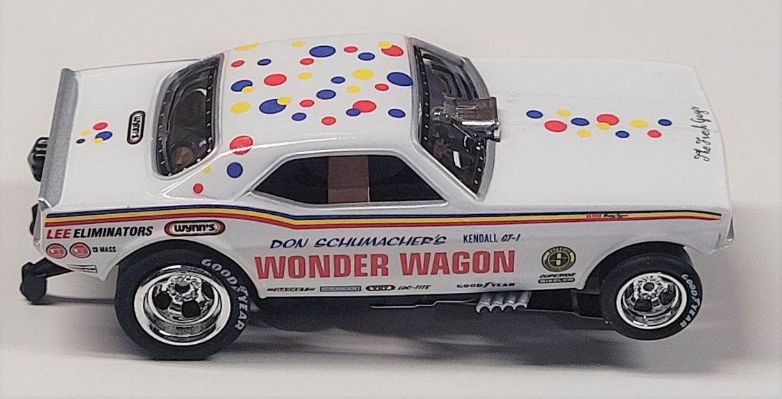 Auto World SC337 Tommy Johnson Make-A-Wish 4Gear HO Scale Slot Funny Car