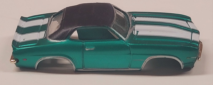MoDEL MoToRING 69 Candy Green GTO Judge T-jet HO Scale Slot Car Body Aurora RRR 